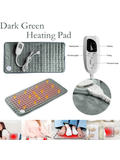 Electric heating blanket for physical therapy is used to relax and when feeling muscle and abdominal pain Electric heating blanket for physical therapy is used to relax and when feeling muscle and abdominal pain