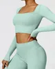 Long -sleeved set Long -sleeved set