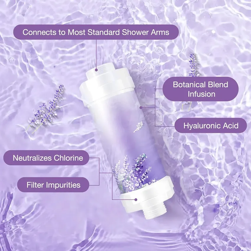 Filter for a perfumed shower shower to improve hair skin removal, shower and bathroom accessories Filter for a perfumed shower shower to improve hair skin removal, shower and bathroom accessories