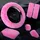 PINK 6PCs 