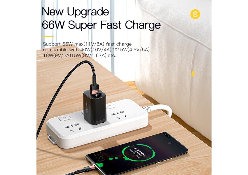 كابل Essager 6A USB من النوع C لهواوي P30 Pro 66 واط سلك شحن سريع USB-C شاحن بيانات سلك لسامسونج Realme Oneplus Poco F3 كابل Essager 6A USB من النوع C لهواوي P30 Pro 66 واط سلك شحن سريع USB-C شاحن بيانات سلك لسامسونج Realme Oneplus Poco F3