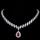 Red Diamond-necklace  + SR.51.00 