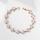 White rose gold plated 
