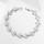 White platinum plated 