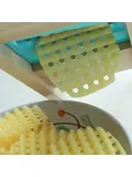 Rust -resistant potato grater, fried potato mesh, slices, potatoes, vegetable cutter, French kitchen, home tool Rust -resistant potato grater, fried potato mesh, slices, potatoes, vegetable cutter, French kitchen, home tool