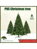 Sporadic Christmas Tree Green PVC PVC Big Christmas Decorations 2024 New Year Decor House Party Scene