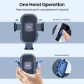 TOPK phone holder, installation on the ventilation hole [for large phones and thick covers] Hand car holder for all phones