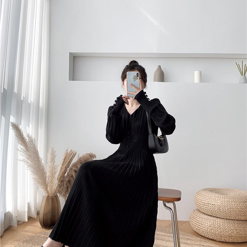SMHMA New Fall Winter coherent Long Long Women Dress Sexy Fifth Little Little Jap SMHMA New Fall Winter coherent Long Long Women Dress Sexy Fifth Little Little Jap