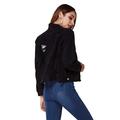 The latest fashion is a modern short-sleeved denim jacket made of a stylish and comfortable dress. Available in black and in several different sizes The latest fashion is a modern short-sleeved denim jacket made of a stylish and comfortable dress. Available in black and in several different sizes