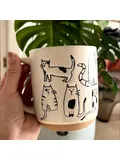 Creative drawing with a softening cartoon hand, high temperature resistance, large capacity, office, home, breakfast milk, cup of coffee Creative drawing with a softening cartoon hand, high temperature resistance, large capacity, office, home, breakfast milk, cup of coffee