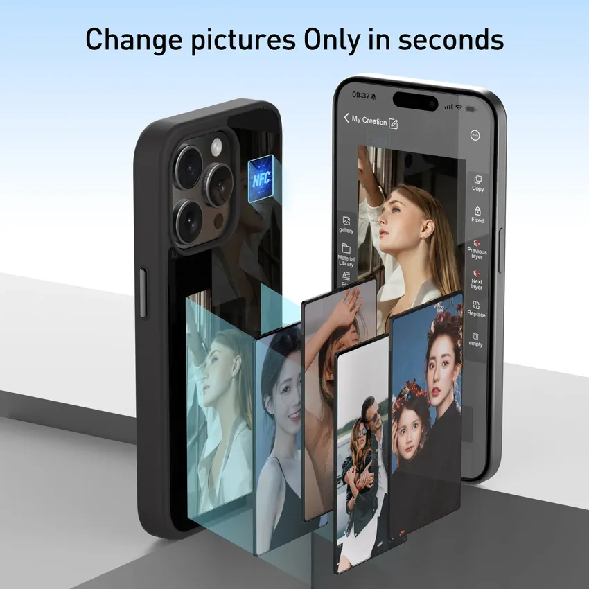 IPhone smartphone pod for the iPhone, wireless transmission, screen drop, DIY, ink screen, iPhone 15, 14, 13 Pro Max, New IPhone smartphone pod for the iPhone, wireless transmission, screen drop, DIY, ink screen, iPhone 15, 14, 13 Pro Max, New