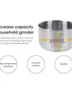مطحنة كهربائية منزلية صغيرة ,غزيرة طعام الاطفال دقيقة جدا, مطحنة قهوة, بهارات فلفل, مطحنة حبوب 4 شفرات مطحنة كهربائية منزلية صغيرة ,غزيرة طعام الاطفال دقيقة جدا, مطحنة قهوة, بهارات فلفل, مطحنة حبوب 4 شفرات