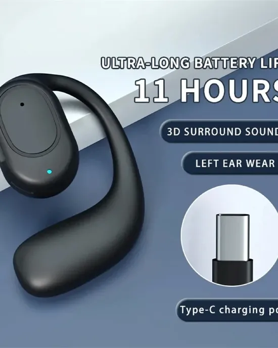 Wireless Bluetooth headphones with microphone, bone connection, noise cancel Wireless Bluetooth headphones with microphone, bone connection, noise cancel