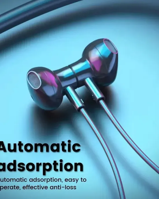 Wireless Bluetooth headphones, headphones around the neck, LED display for gaming, headphone headphone, waterproof ear headphones Wireless Bluetooth headphones, headphones around the neck, LED display for gaming, headphone headphone, waterproof ear headphones
