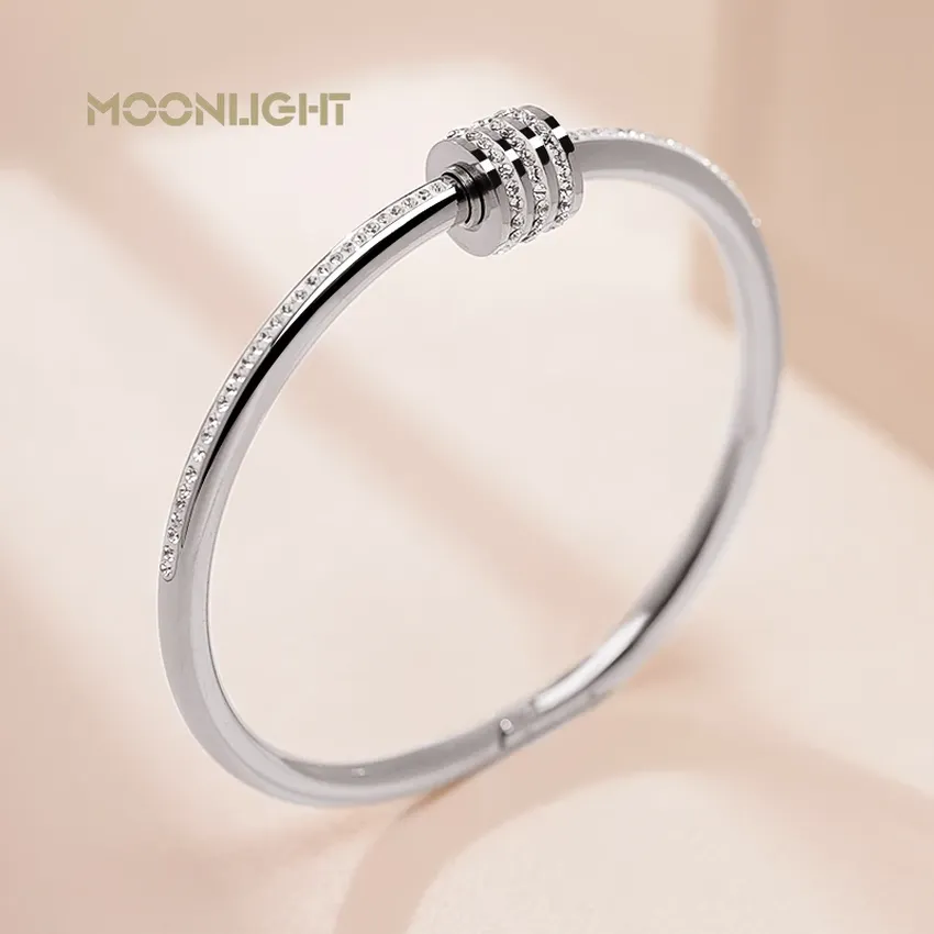 Moonlight Classic steel resistant steel zircon bracelet for women Moonlight Classic steel resistant steel zircon bracelet for women