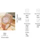 2 Piece Pink Luxury Rhine Stone Watch Women Crystal Quartz Hand Hand Hall Watch Woody Watch Dress Relogio 2 Piece Pink Luxury Rhine Stone Watch Women Crystal Quartz Hand Hand Hall Watch Woody Watch Dress Relogio