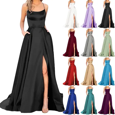 An exciting dress decorated with an open waist for parties, elegant women's tall nightclubs, and fine bras.