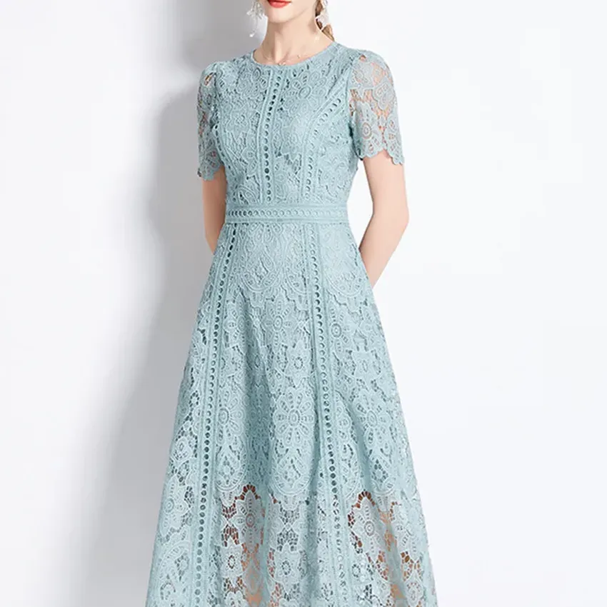 Jamerary- Antine lace dress for women for holiday