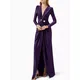 2025 Yeezzi 2024 New Women's Dress Looks deep in the form of V -shaped folded for dancers, a spring dress with long sleeved sleeves for evening parties maxi dresses 2025 Yeezzi 2024 New Women's Dress Looks deep in the form of V -shaped folded for dancers, a spring dress with long sleeved sleeves for evening parties maxi dresses