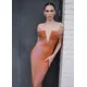 2025 Sexy Medi off the luxury shoulder decoration concert bodycon