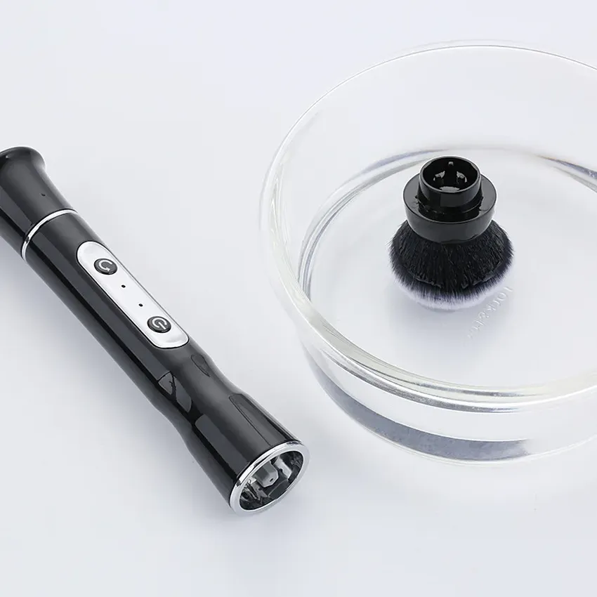 Periodic automatic makeup brush, electric makeup brush, liquid foundation brushes, blush and brush for cosmetics, artificial premium fiber bristles Periodic automatic makeup brush, electric makeup brush, liquid foundation brushes, blush and brush for cosmetics, artificial premium fiber bristles