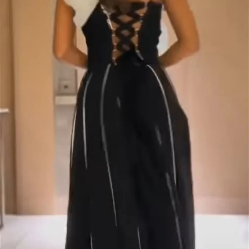Customize modern style and one lace shoulder woman dresses dresses folds naked arms floor long evening dresses