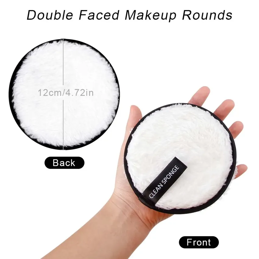 Reuscophable makeup remover, cotton wipes, cosmetics suck