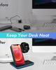 حامل شاحن لاسلكي Qi 3 في 1 سريع 15 واط قاعدة شحن لساعة Apple Watch 7 AirPods Pro iPhone 14 13 12 11 X 8 Samsung S22 حامل شاحن لاسلكي Qi 3 في 1 سريع 15 واط قاعدة شحن لساعة Apple Watch 7 AirPods Pro iPhone 14 13 12 11 X 8 Samsung S22