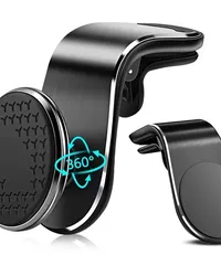 Magnetic car phone holder, air vent, installation base equipped with a GPS mobile rotation package, support for Red Mi Huawei Samsung, the phone holder in the car