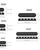 منظم الكابلات سيليكون دعم المصغّر USB Type-C حامل مُنظِم مكتب الكابلات لمنظم كابل سماعة رأس لوحة المفاتيح والماوس منظم الكابلات سيليكون دعم المصغّر USB Type-C حامل مُنظِم مكتب الكابلات لمنظم كابل سماعة رأس لوحة المفاتيح والماوس