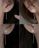 2024 new long fashion, a tassel, a zircon, love, drop earrings for women, glow earrings, jewelry earrings, party gifts