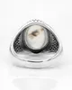 Men Stone Agate Ring 925 silver with large natural agate, Thai wine ring Men Stone Agate Ring 925 silver with large natural agate, Thai wine ring