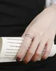New romantic love hand with a creative heart ring