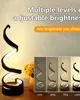 مصباح LED ليلي للدراجة مع تصميم حديث لإضاءة الطاولة مصباح LED ليلي للدراجة مع تصميم حديث لإضاءة الطاولة