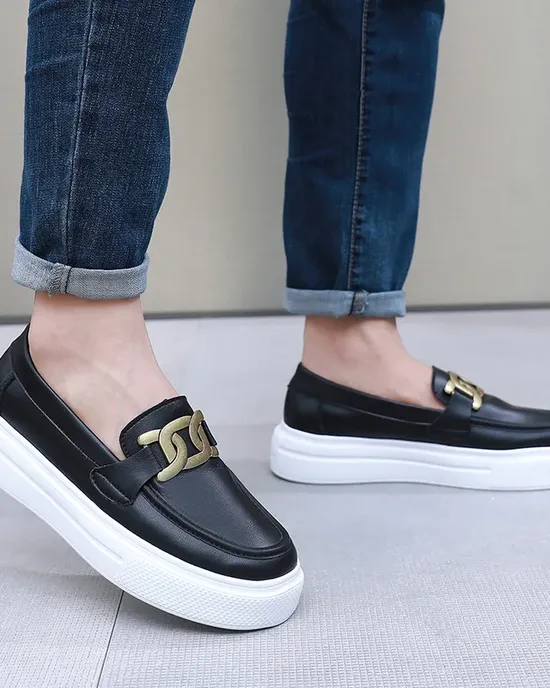 Light shoes without black heels for men luxury shoes that are easy to wear for men, breathing, informal leather shoes, driving shoes for men zapatos hombre