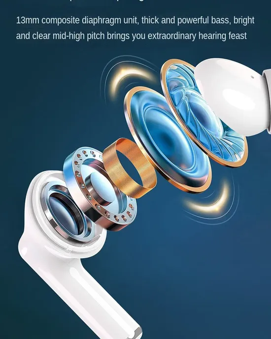 Xiaomi wireless ear headphones, Bluetooth ear headphones, wireless ear headphones, built -in microphone Xiaomi wireless ear headphones, Bluetooth ear headphones, wireless ear headphones, built -in microphone