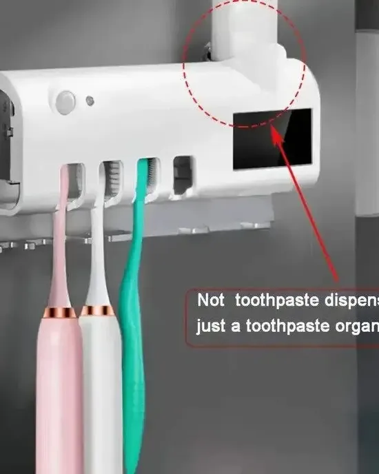 Teeth brush holder, solar UV wall, UV light, sterilized, automatic teeth brush, toothpaste owners, bathroom accessories Teeth brush holder, solar UV wall, UV light, sterilized, automatic teeth brush, toothpaste owners, bathroom accessories