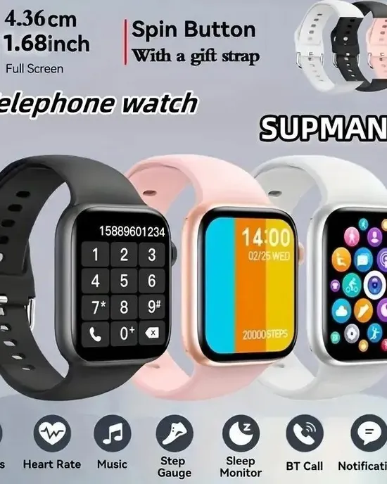 ساعة Smart S8 SMARTWX7 الذكية للرجال والنساء ساعة Smart S8 SMARTWX7 الذكية للرجال والنساء