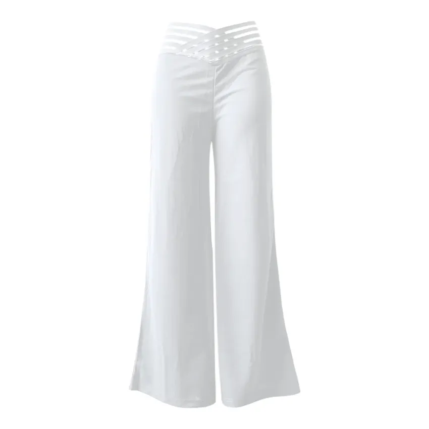 Women glowing pants elegant office ordinary lady high waist Women glowing pants elegant office ordinary lady high waist
