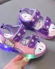 Cute Kitty Girls Sand is LED lighting, casual children's shoes, rowing, shoes for children, external, summer, new, Cute Kitty Girls Sand is LED lighting, casual children's shoes, rowing, shoes for children, external, summer, new,