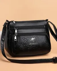 Women bag middle -aged Mother bag multi -layer fashion capacity one shoulder mother in law buy vegetable bag