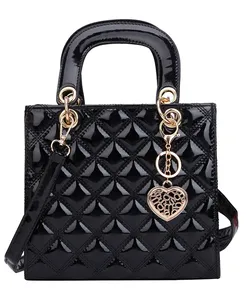 Diamond Women's Luxury Female Handbag Designer High Quality Crosspody Bag and Leather shoulder bag