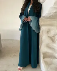 Unofficial Arabic abayas with an elegant Islamic Middle East sleeves open from the front