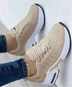 Lightweight not sliding a thick heel selid sport shoes for women, breathing, normal, outdoor, new, spring and autumn