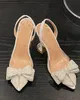 Liyke, white fashion design, pearl, bowknot, women, sexy pumps, indicated high heels, wedding party, Poloride, vinyl, transparent female sandal Liyke, white fashion design, pearl, bowknot, women, sexy pumps, indicated high heels, wedding party, Poloride, vinyl, transparent female sandal