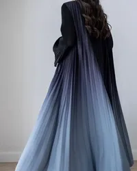 Long tall exterior in colorful colors for women, a large hand -folded robe, a new shawl with long sleeves, for spring and autumn,