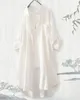 Loose breathing with long sleeves for women, Midi shirt, normal Korean, simple, solid, female, autumn, large size Loose breathing with long sleeves for women, Midi shirt, normal Korean, simple, solid, female, autumn, large size