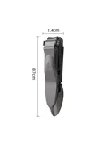 Control of splash nail scissors with a stainless steel steel steel Control of splash nail scissors with a stainless steel steel steel