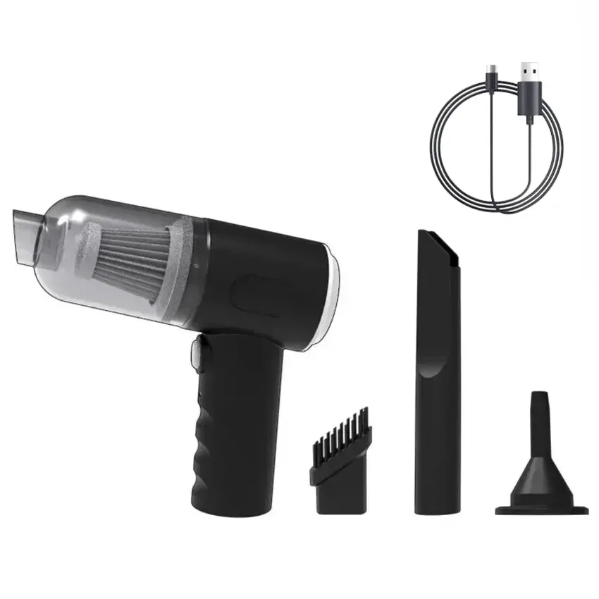Electrical vacuum cleaner 9000PA USB Charging 1200 mAh per hour, a small electric vacuum cleaner for wet and dry home Electrical vacuum cleaner 9000PA USB Charging 1200 mAh per hour, a small electric vacuum cleaner for wet and dry home