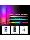مصباح أرضي RGB فانتوم غرفة المعيشة غرفة نوم جو الكتابة على الجدران بلوتوث زاوية أضواء الزاوية هبوط إيقاع الموسيقى بيك اب مصباح أرضي RGB فانتوم غرفة المعيشة غرفة نوم جو الكتابة على الجدران بلوتوث زاوية أضواء الزاوية هبوط إيقاع الموسيقى بيك اب